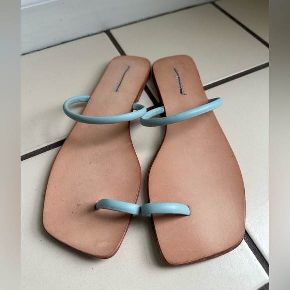 Jeffrey Campbell Blue Sandals - Size 8 - Picture 4 of 7